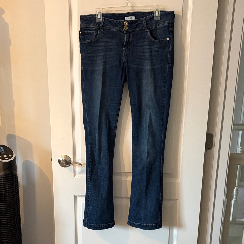 Women's Kenzie Dark Blue Bootcut Jeans